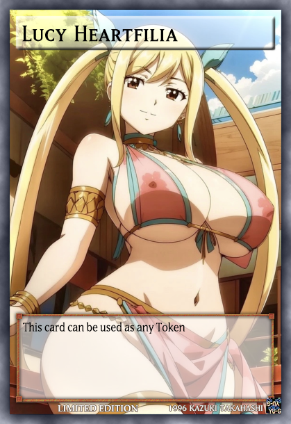 Yugioh Orica Anime/TCG – Lucy Heartfilia (Fairy Tail)