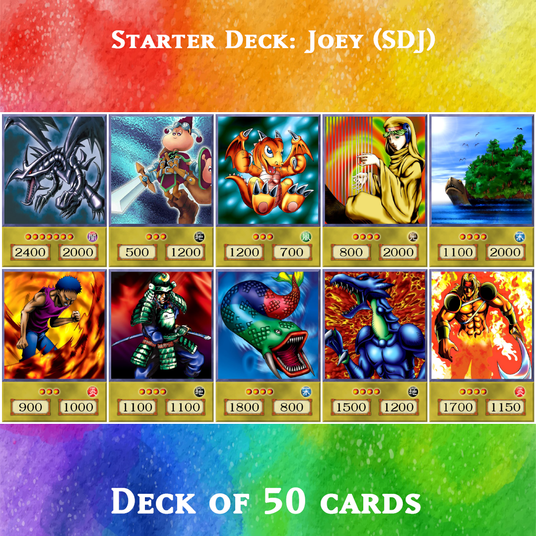 Yugioh Orica Starter Deck Joey SDJ