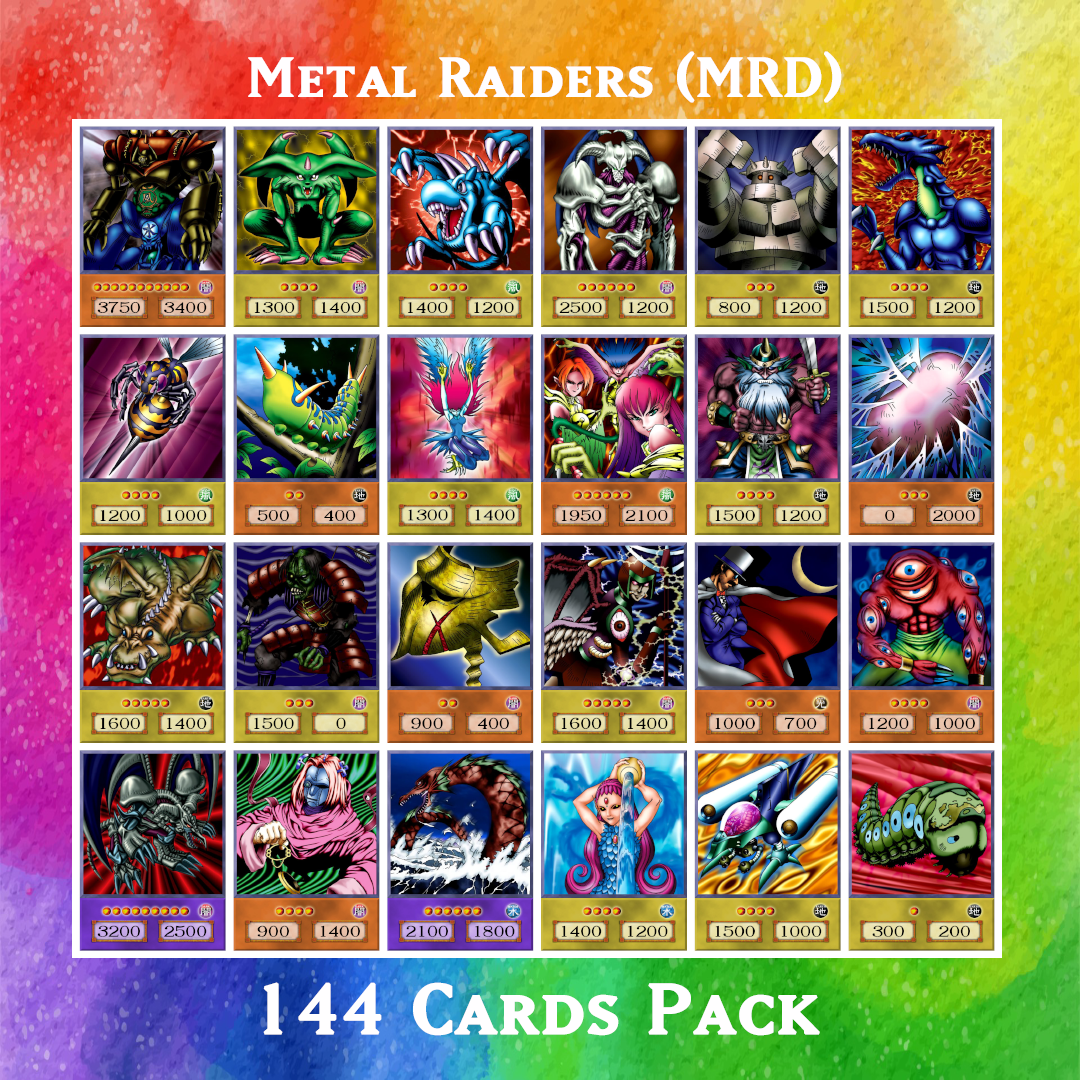 Yugioh Orica Metal Raiders MRD