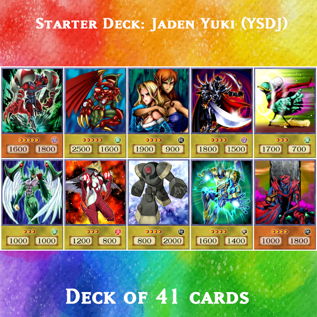 Are YOU playing an anime deck? Find out with this handy chart! : r/DuelLinks