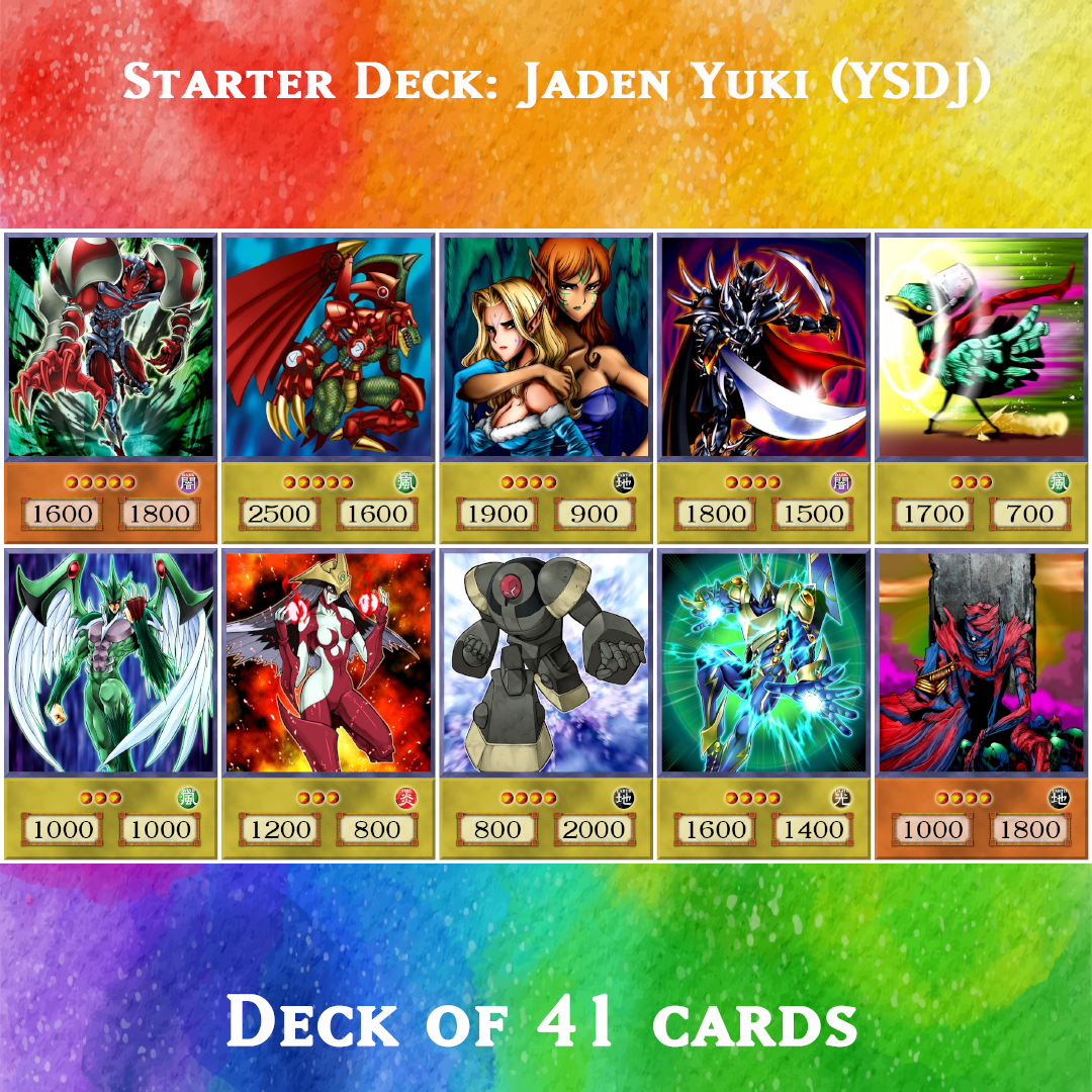 Yugioh Orica Starter Deck Jaden Yuki YSDJ