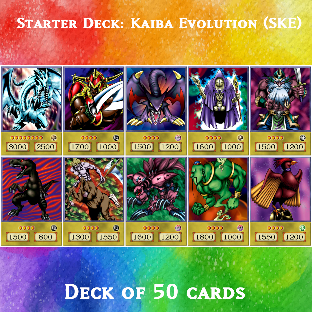 Yugioh Orica Srterter Deck Kaiba Evolution SKE