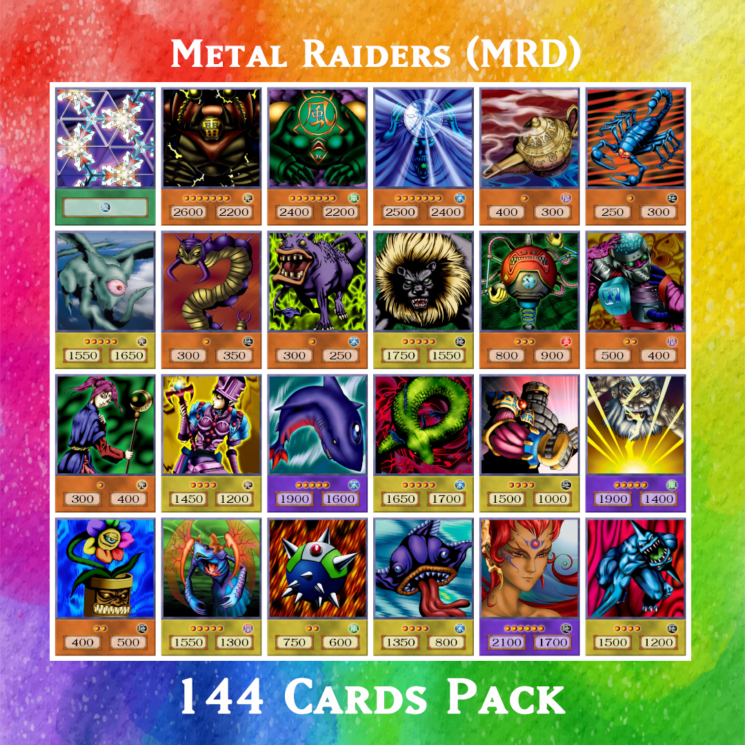 Yugioh Orica Metal Raiders MRD