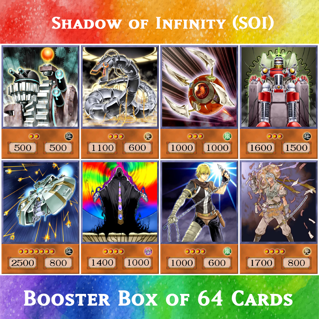 Yugioh Orica Shadow of Infinity SOI