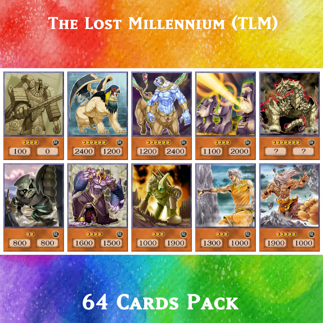 yugioh the lost millennium card list Yugioh Orica