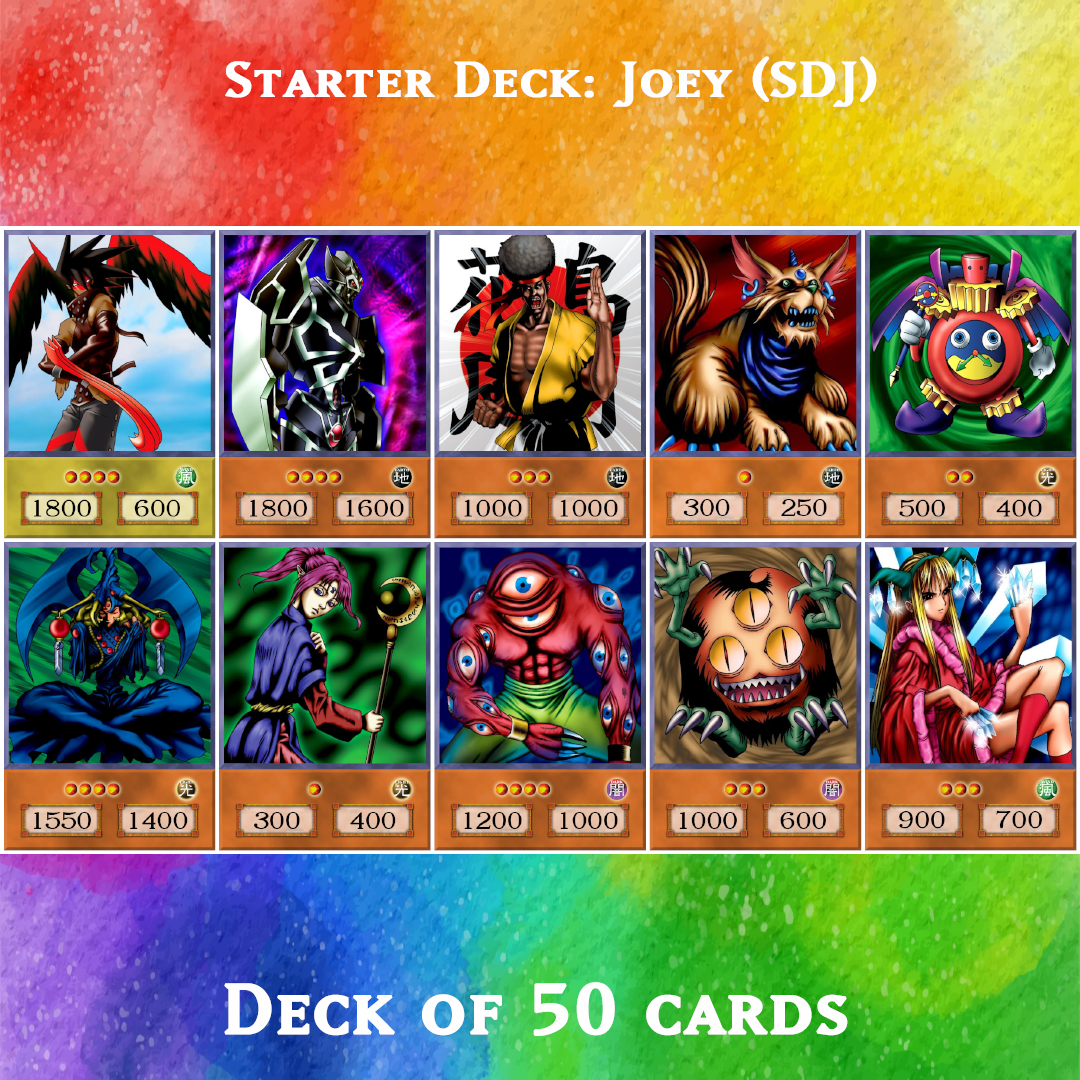 Yugioh Orica Starter Deck Joey SDJ