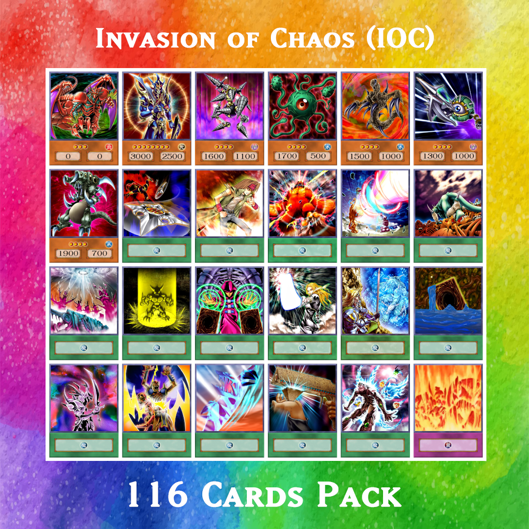 Yugioh Orica Invasion of Chaos IOC