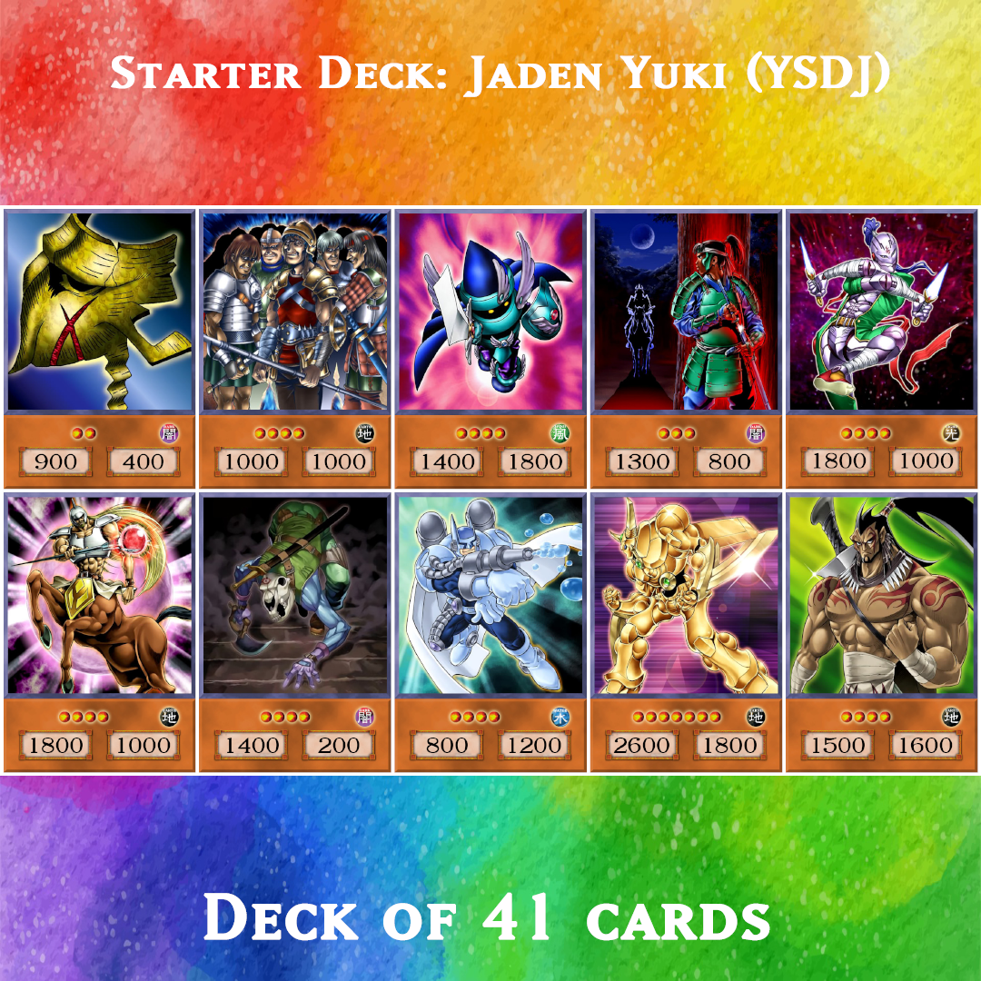 Yugioh Orica Starter Deck Jaden Yuki YSDJ