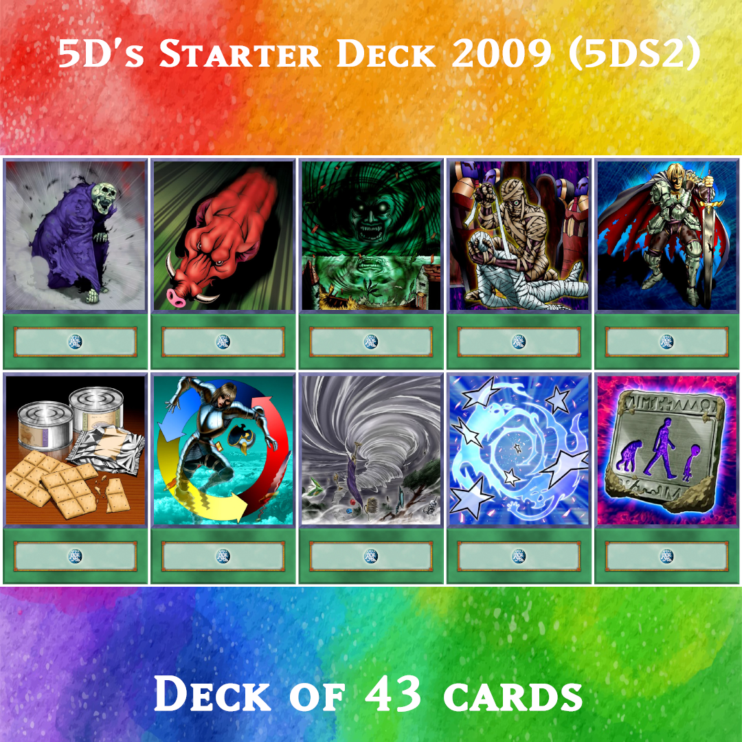 Yugioh Orica 5D's Starter Deck 2009 SDS2