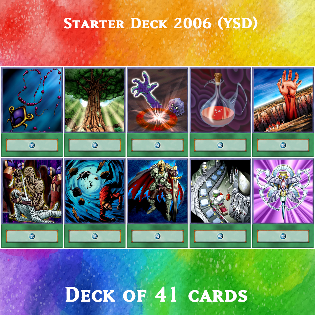 Yugioh Orica Starter Deck 2006 YSD