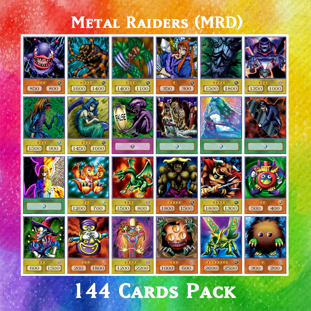 Yugioh Orica Metal Raiders MRD