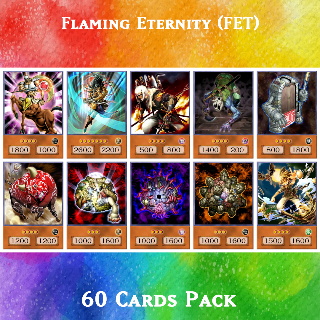 Yugioh Orica Flaming Eternity FET