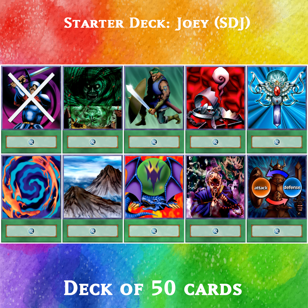 Yugioh Orica Starter Deck Joey SDJ