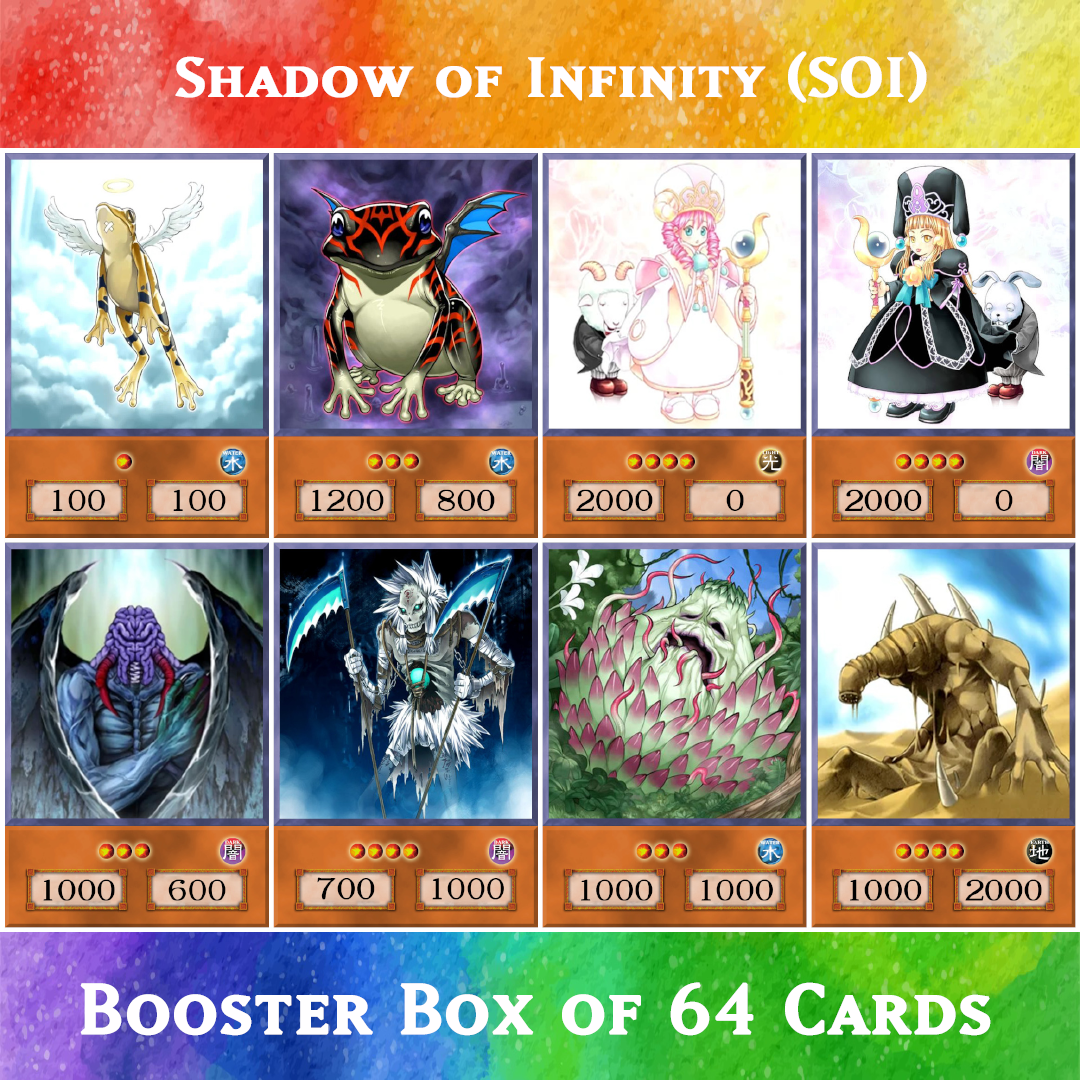 Yugioh Orica Shadow of Infinity SOI