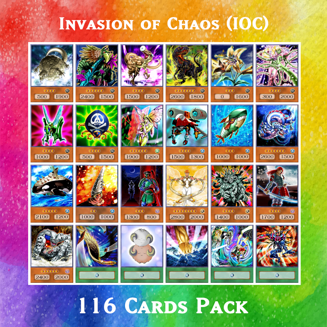 Yugioh Orica Invasion of Chaos IOC