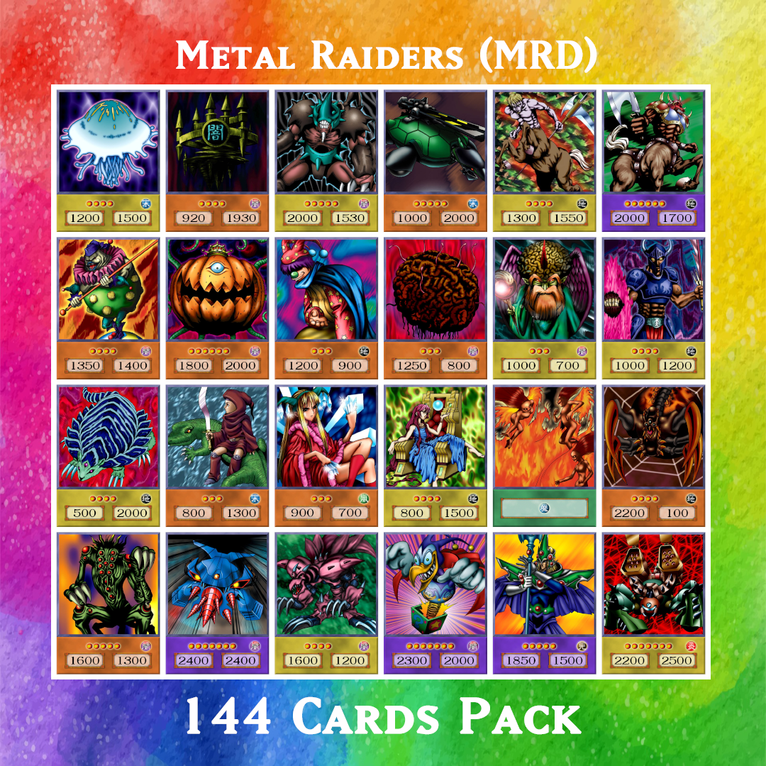 Yugioh Orica Metal Raiders MRD