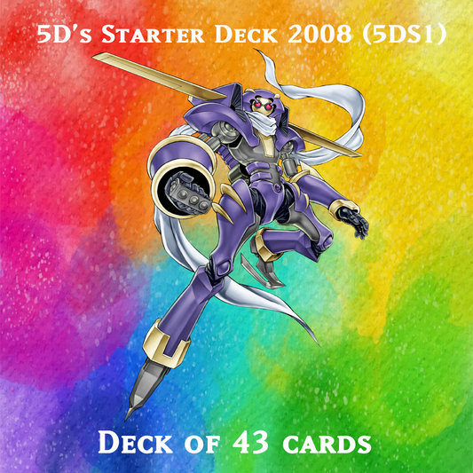 Yugioh Orica 5D's Starter Deck 2008 5DS1