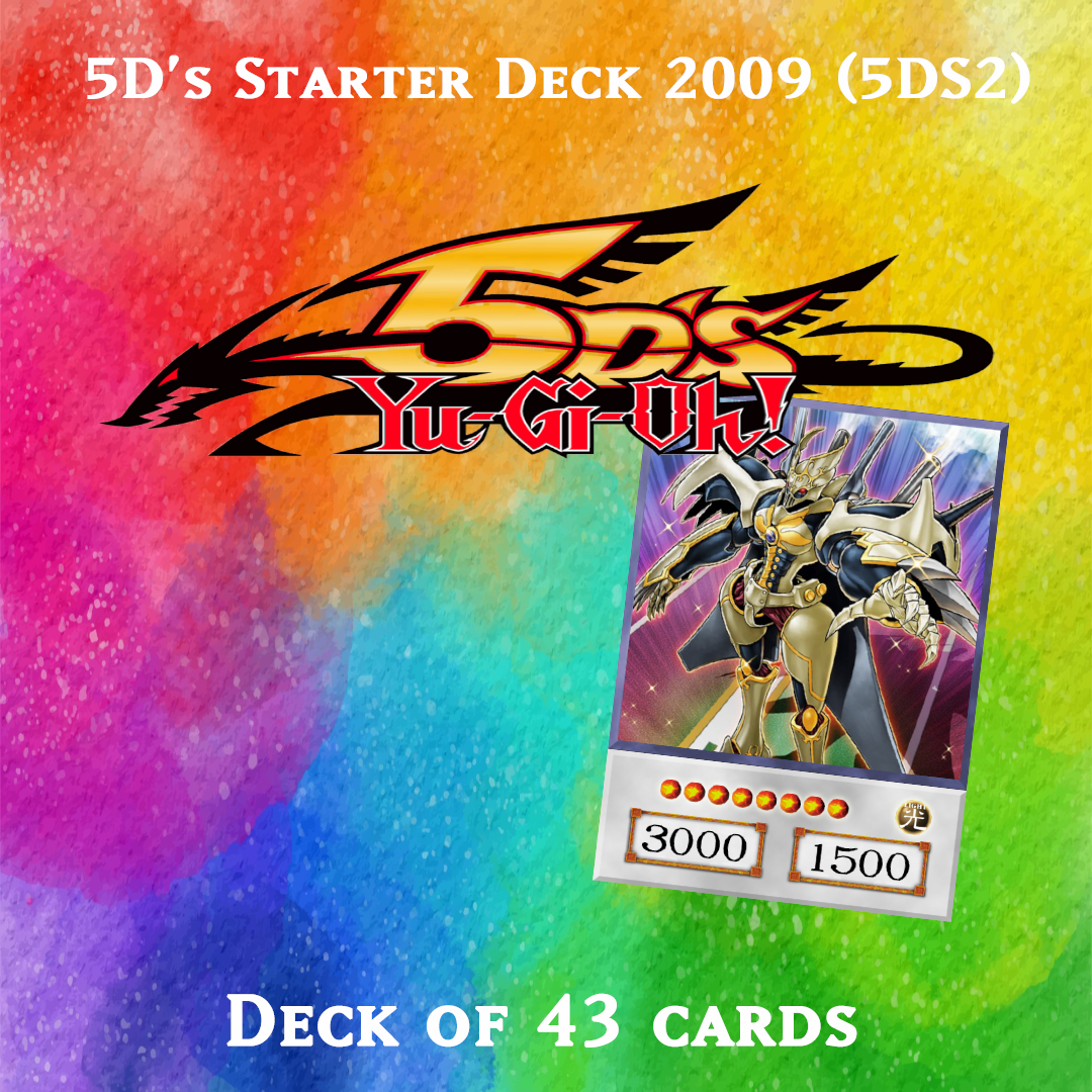 Yugioh Orica 5D's Starter Deck 2009 SDS2