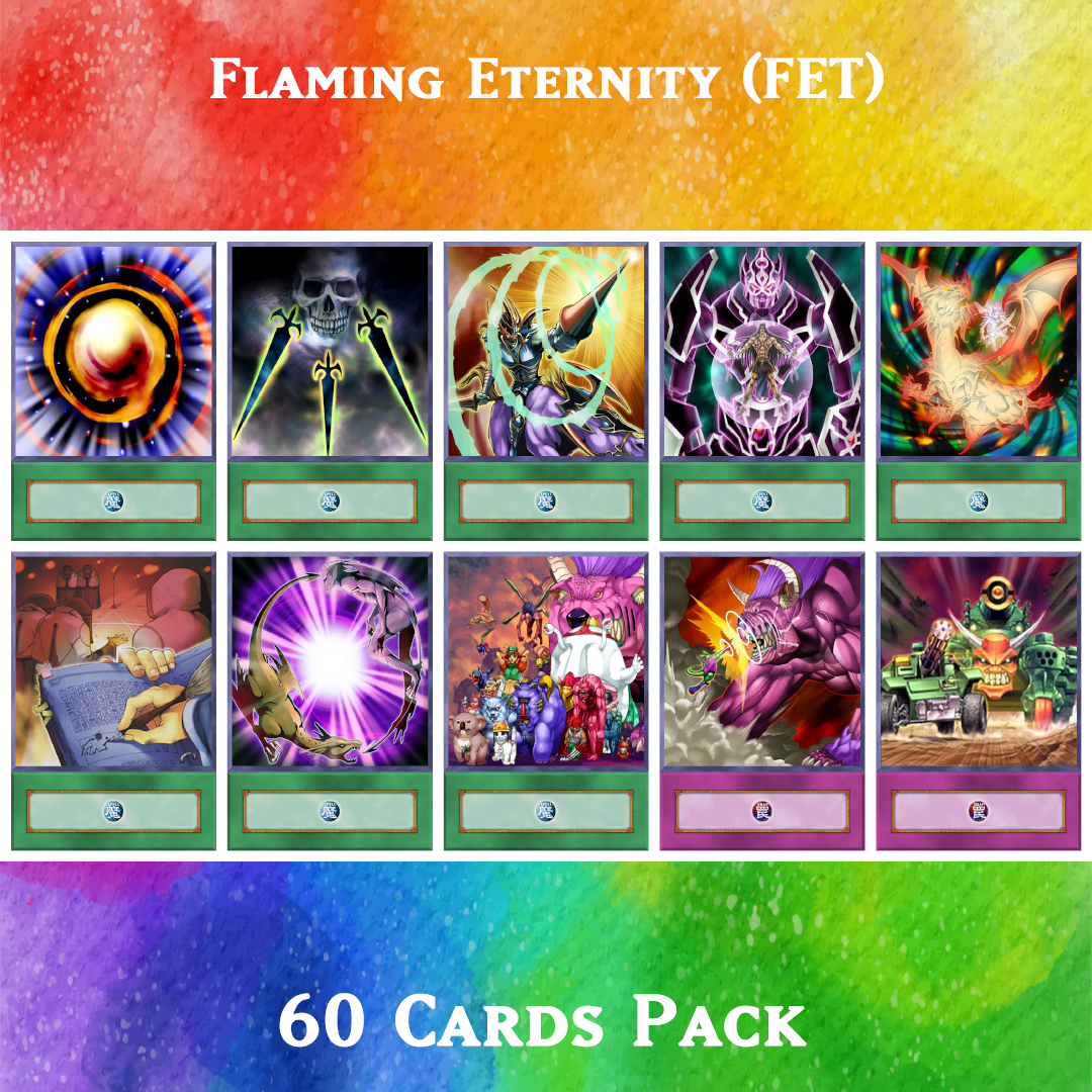 Yugioh Orica - Flaming Eternity (FET) Booster Pack of 60 cards – Yugioh ...