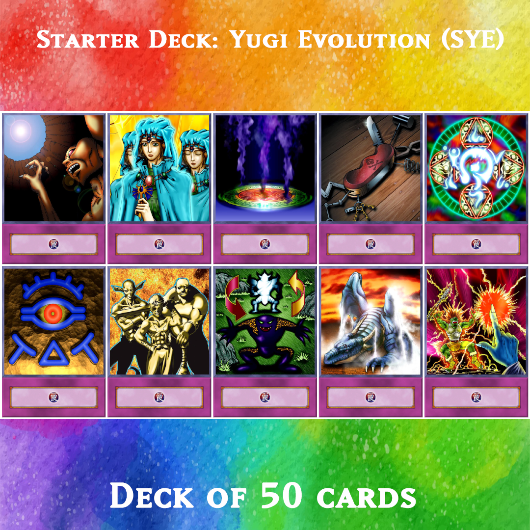 Yugioh Orica Starter Deck Yugi Evolution SYE