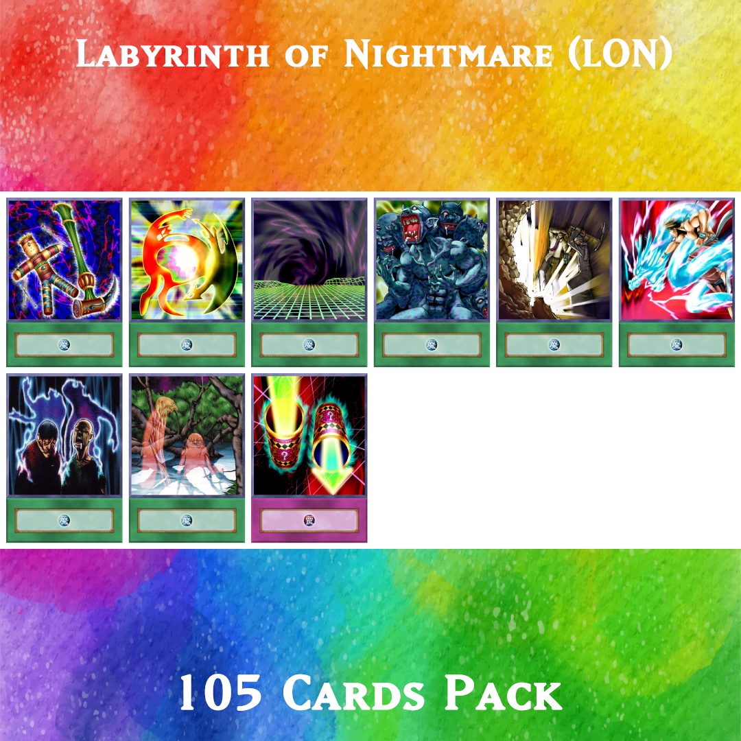 Yugioh Orica  Lbyrinth of Nightmare LON