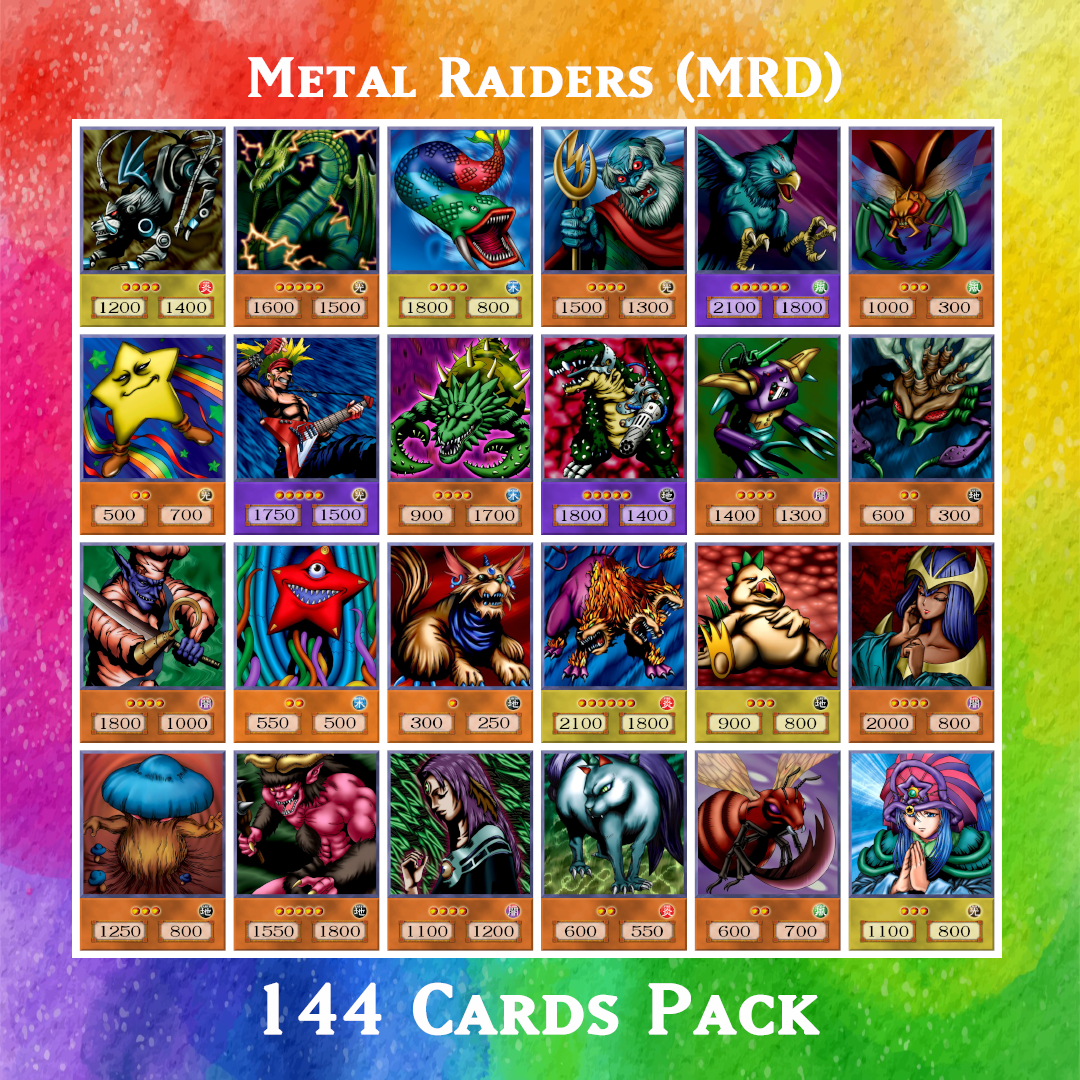 Yugioh Orica Metal Raiders MRD