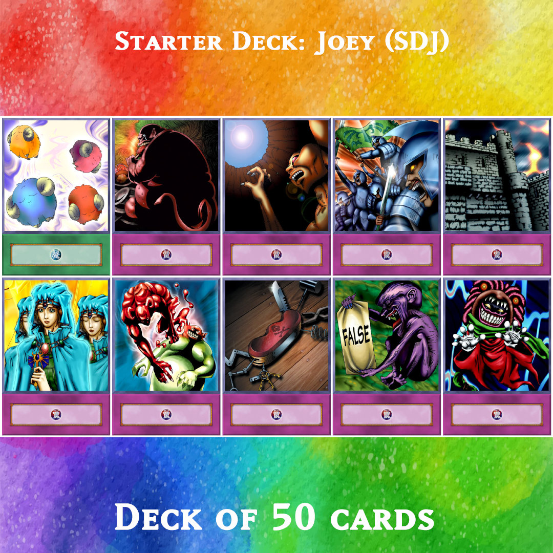 Yugioh Orica Starter Deck Joey SDJ