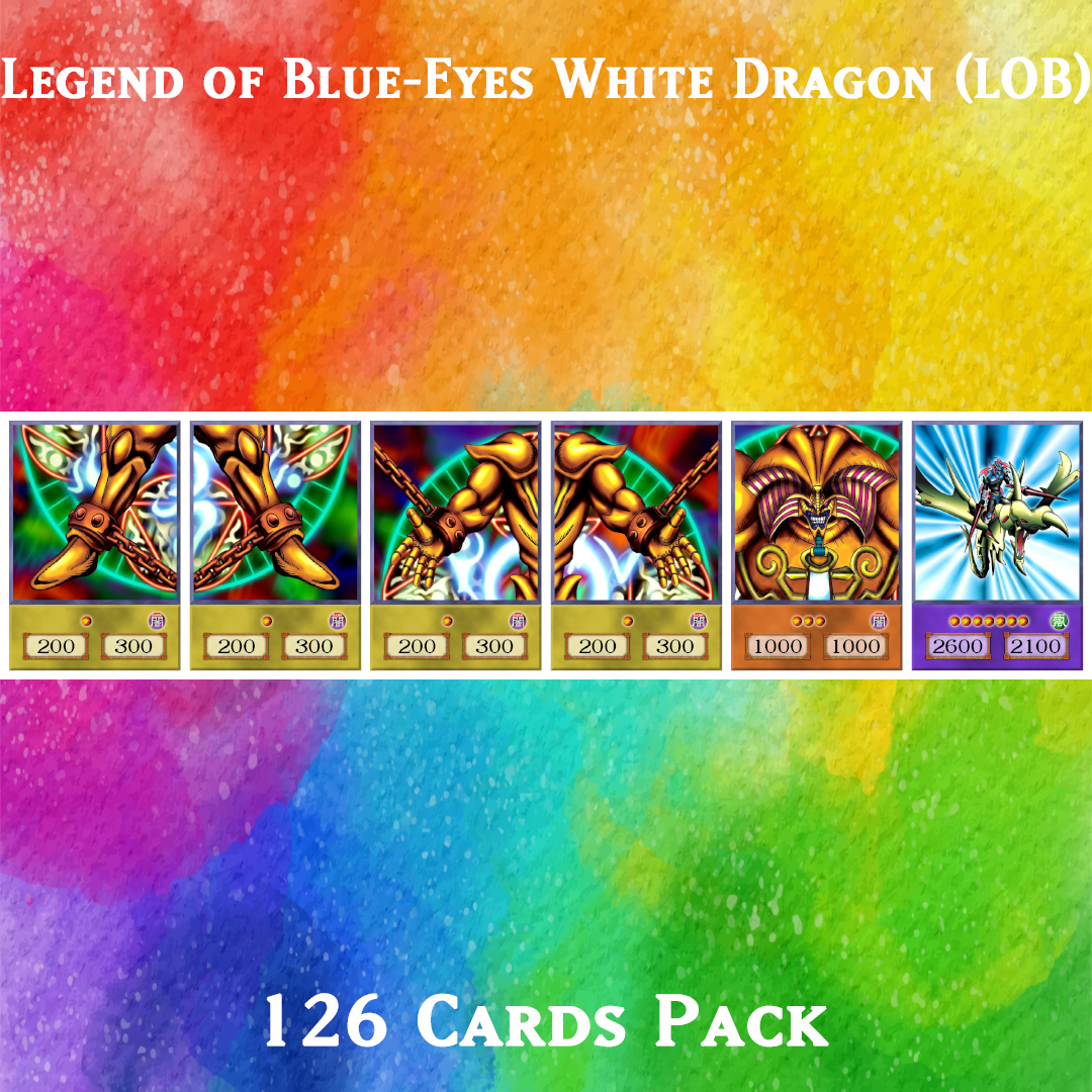 Yugioh Orica Legend of Blue-Eyes White Dragon LOB