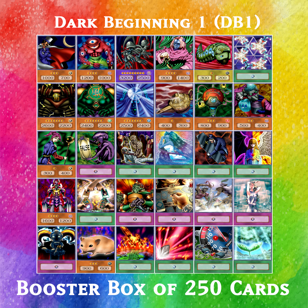 Konami: Yu-Gi-Oh! Dark Beginning 3 - trading card list
