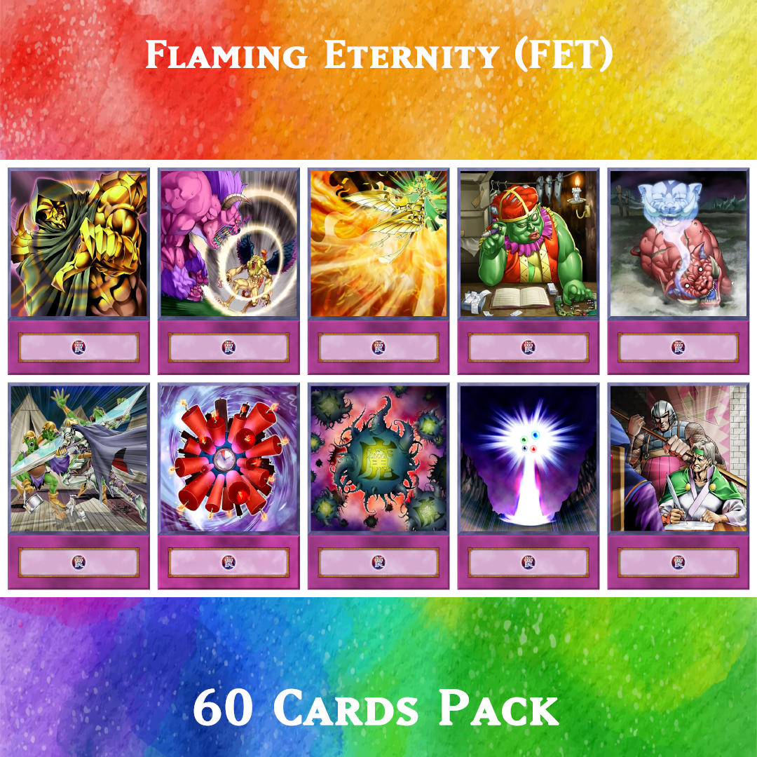 Yugioh Orica - Flaming Eternity (FET) Booster Pack of 60 cards – Yugioh ...