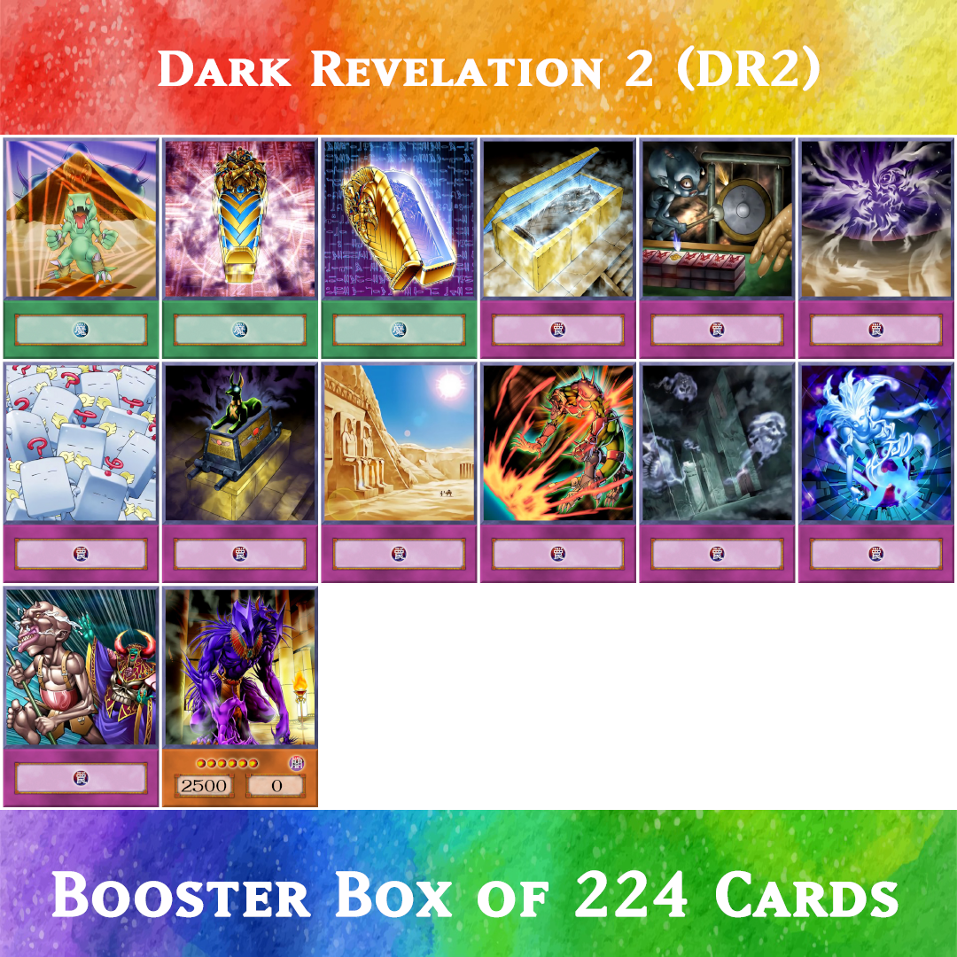 dark revelation booster box Yu-Gi-Oh Dark Revelation Volume 2 Booster Pack