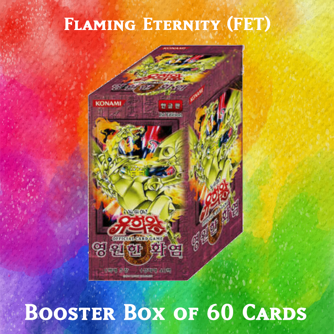 Yugioh Orica - Flaming Eternity (FET) Booster Pack of 60 cards – Yugioh ...